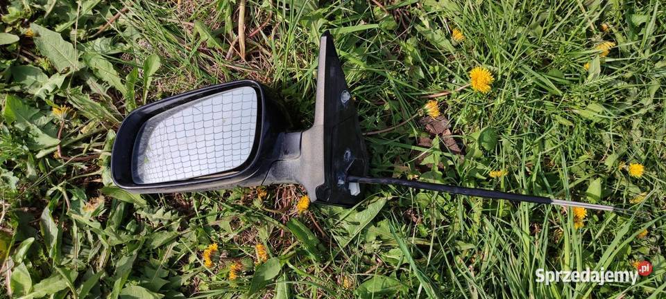 Lusterka czarne manual golf IV lusterka zewnętrzne Rumianek