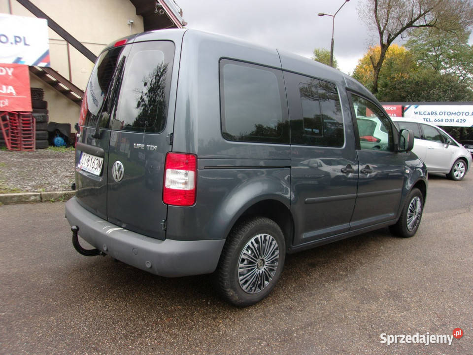Volkswagen Caddy Klimatyzacja Podgrz fotele Ele czujnik parkowania śląskie Cieszyn