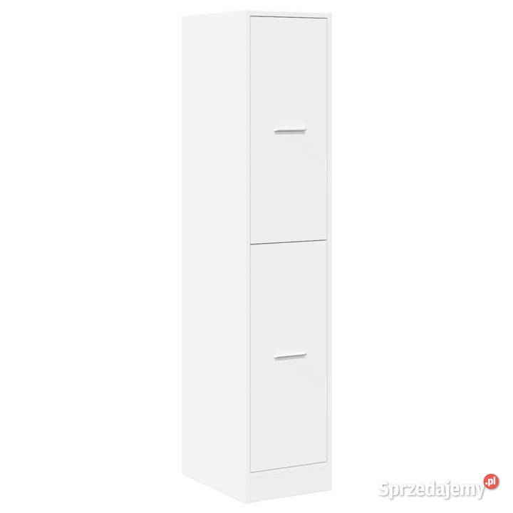 Szafka apteczna biała 30x41x1445 materiał mazowieckie