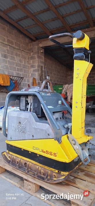 Zagęszczarka Wacker Neuson DPU6555 z 2022r stan VAT marża śląskie Jaworzno