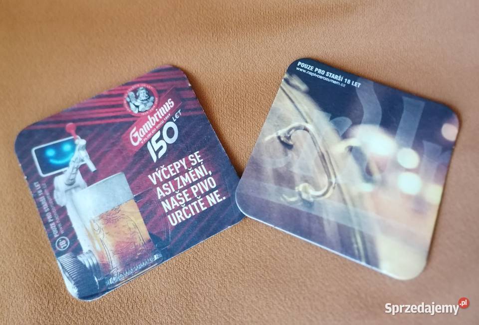 Podkładki kolekcja pod szklankipiwo Łódź