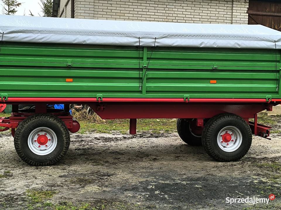 Przyczepa rolnicza niemiecka MAACK DMC8000 NOWA Lichty