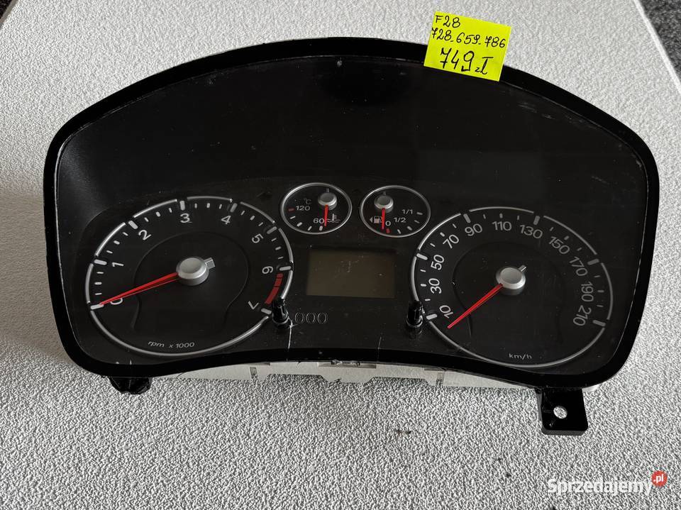 LICZNIK ZEGAR FORD FIESTA MK6 Liczniki i zegary Warszawa