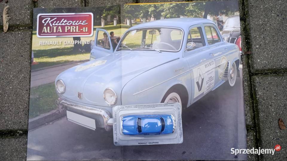 RENAULT DAUPHINE model Deagostini 143 Kultowe Warszawa