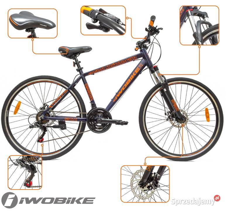 Rower Męski Crossowy 28 Aluminium SHIMANO Gorlice sprzedam