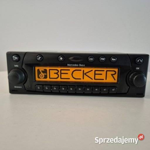 Unikatowe radio cd Mercedes Benz Becker be 4720 Koszalin