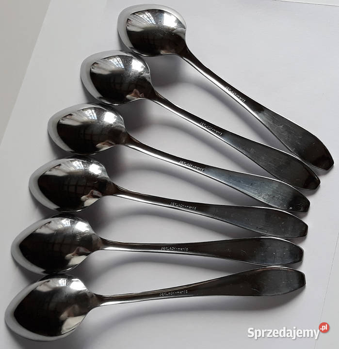 Łyżki obiadowe KANT BAKELIT Gerlach sztućce PRL