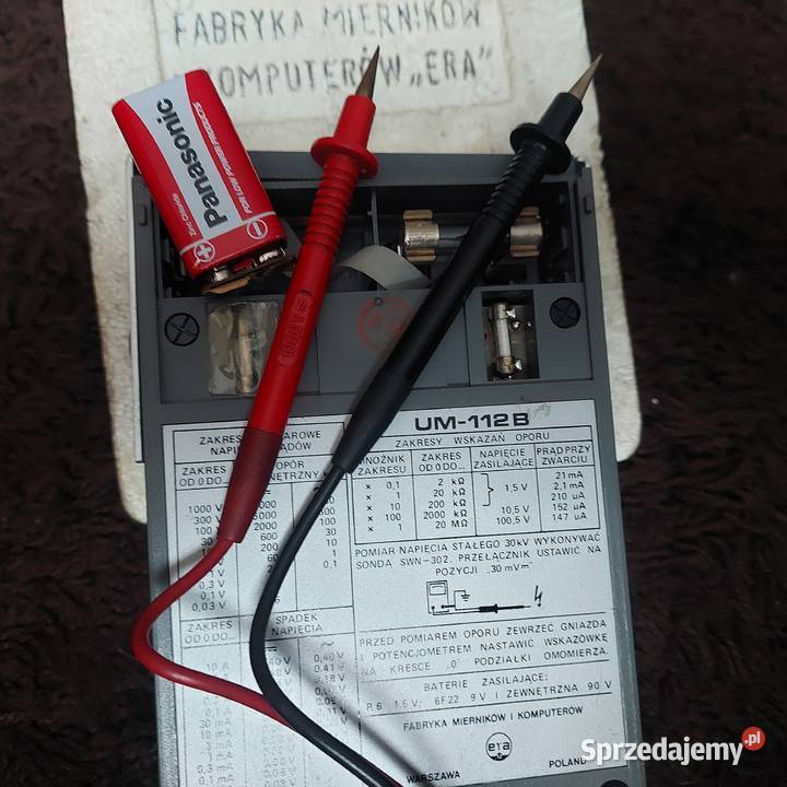 Miernik analagowy uniwersalny Pozostałe Poraj sprzedam