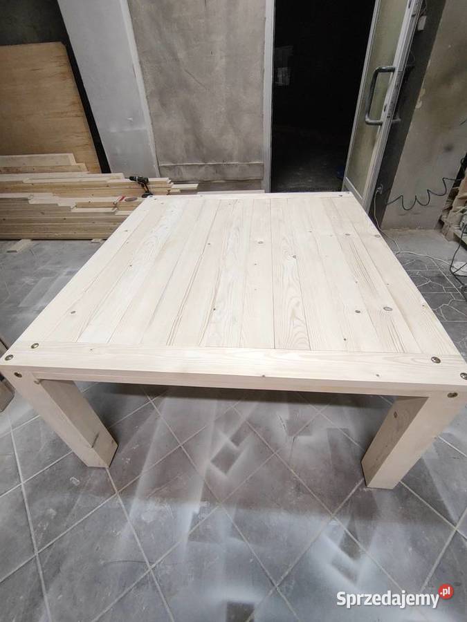 Stół drewniany 100x120 śląskie Siemianowice Śląskie sprzedam