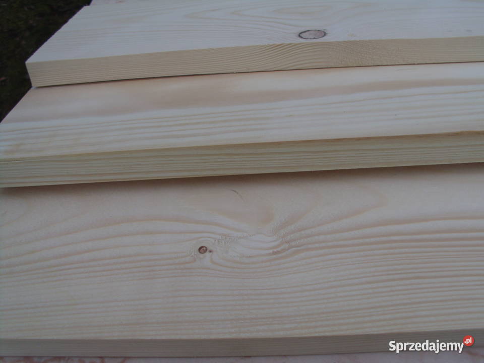 Naturalna szeroka deska drewniana heblowana Warszawa