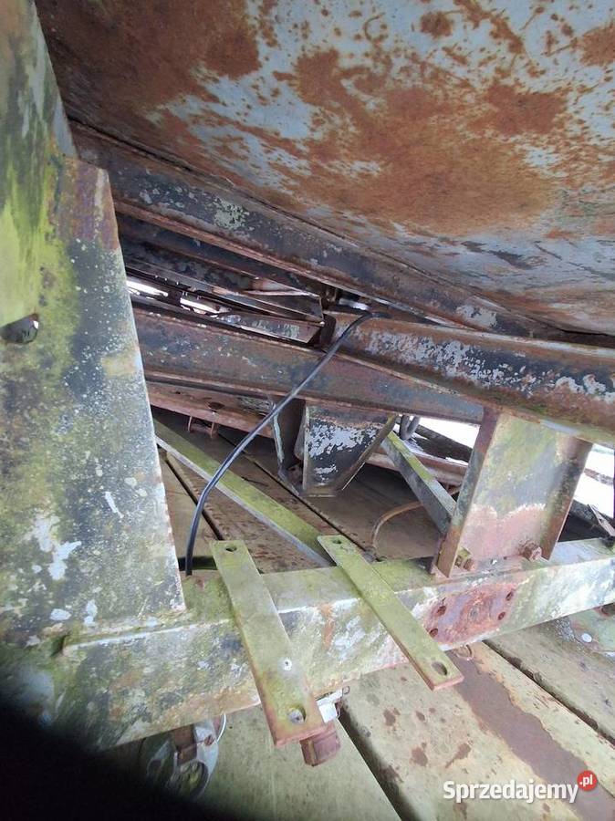 Przyczepa wywrotka thk5 bez osi Osówka