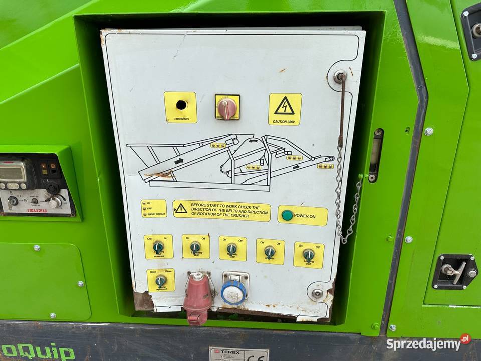 Kruszarka szczękowa Terex Evoquip Bison 100 małopolskie Zator