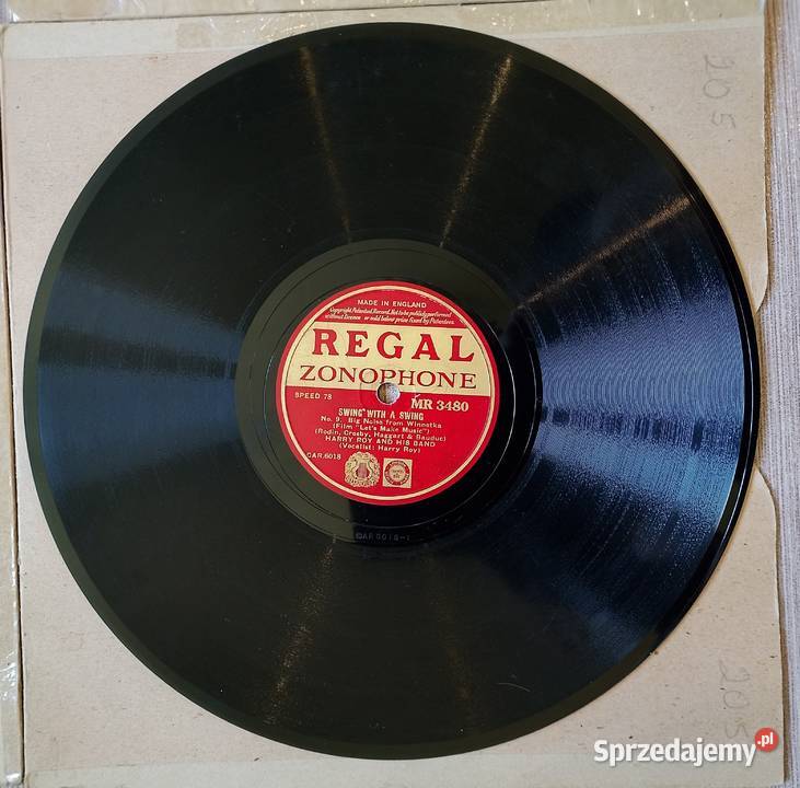 płyty szelakowe vintage 6 Stalowa Wola