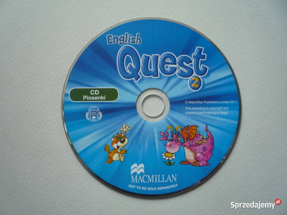 Nowa Płyta CD Piosenki English Quest 2 MACMILLAN Szczecin