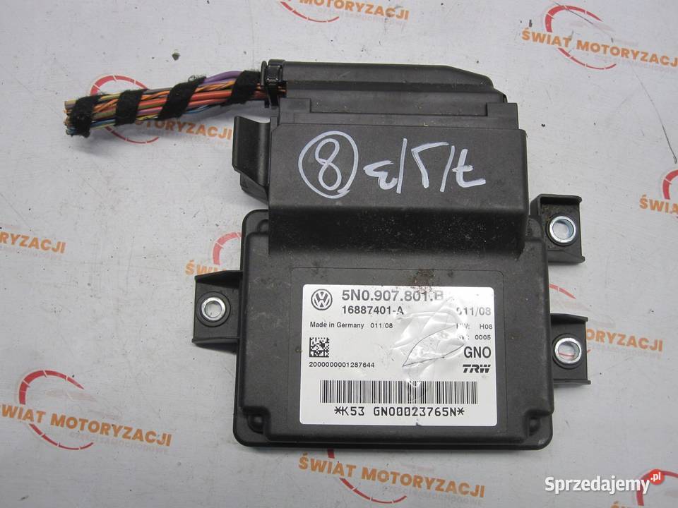 VOLKSWAGEN TIGUAN 5N 08r moduł hamulca ręcznego