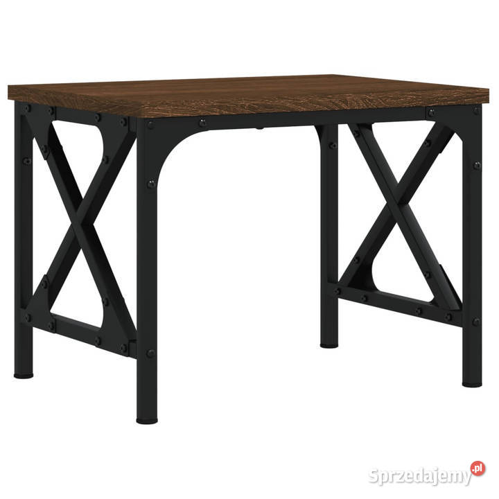 Stojak pod drukarkę brązowy dąb 40x30x31 Pozostałe