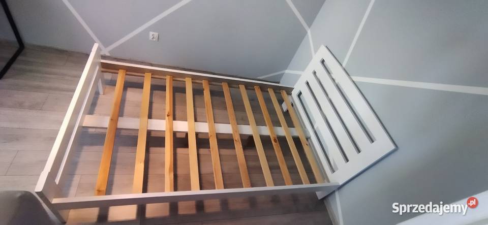Łóżko drewniane pod materac 120200 206cm Łódź