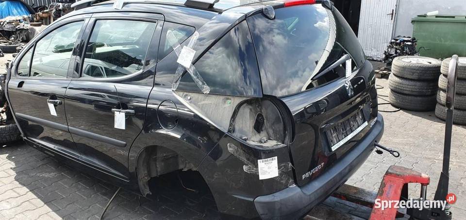 ĆWIARTKA BŁOTNIK LEWY TYŁ PEUGEOT 207 SW EXL Lipno