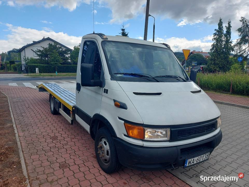 Laweta Iveco stan ramy wyciągarka 35t rana 6m Puławy