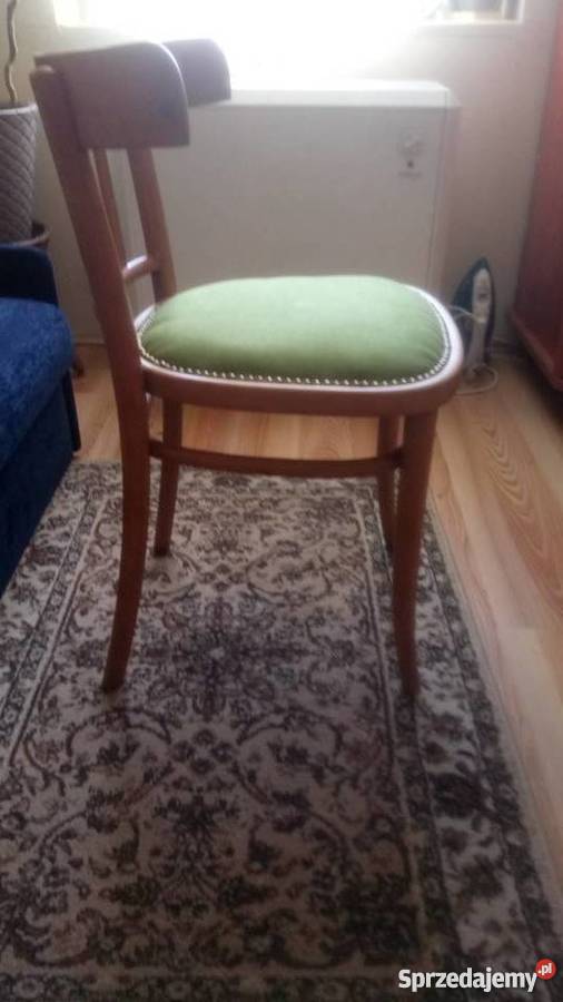 Krzesło i 2 taborety THONET wielkopolskie Poznań