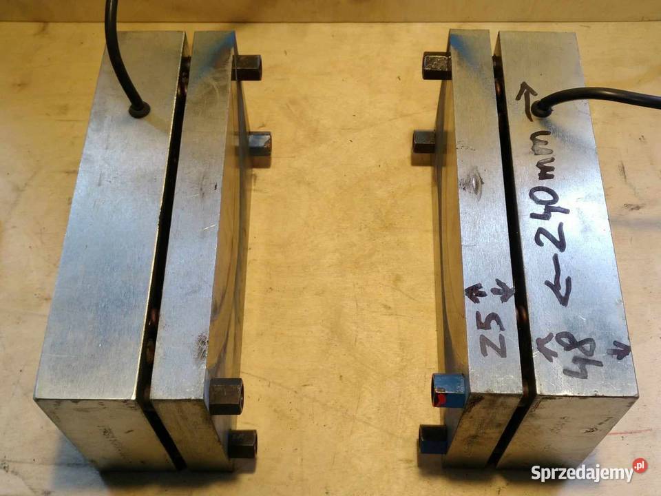 Elektromagnes stół elektromagnetyczny 110V DC Produkcja łódzkie Skierniewice