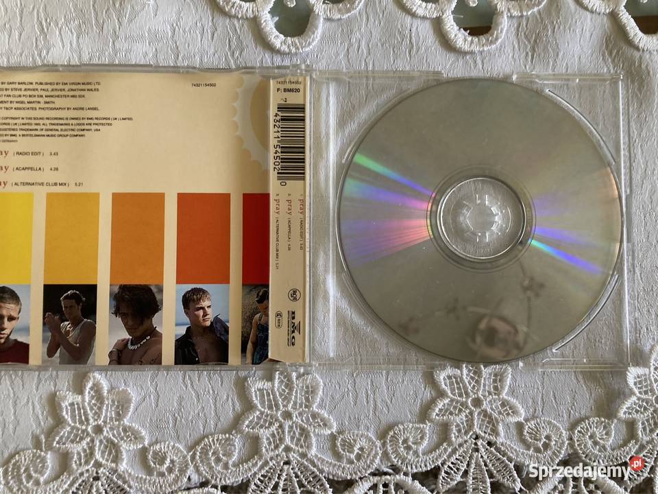 Płyta CD Maxi Single Take That Pray Lata 90 pop sprzedam
