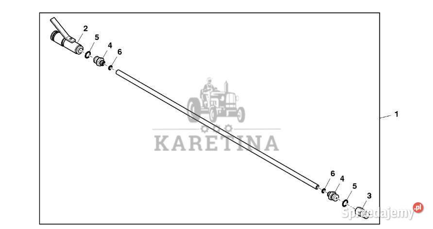 John Deere 9470RX Zestaw przewodu RE164261 Jastrzębniki