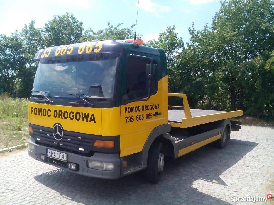 Mercedes Atego 815 pomoc drogowa Zamiana Wrocław