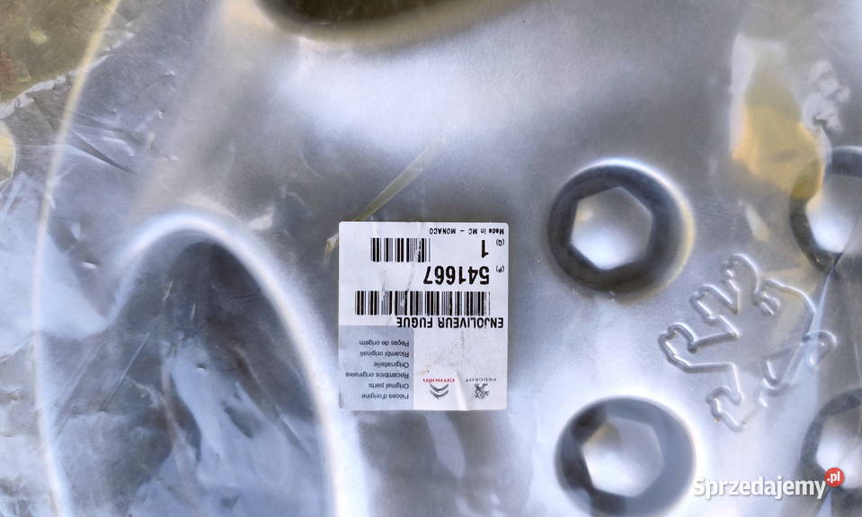 Kołpak Peugeot R15 nowy oryginalny Kołpaki Kołpaki Zwoleń