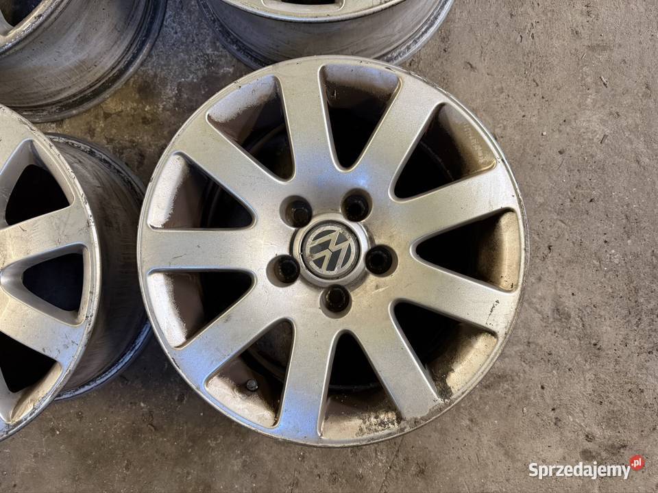 Oryginalne felgi aluminiowe Volkswagen 5x112 15