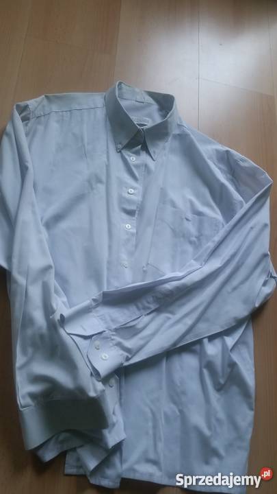 43 176182 XL wólczanka koszula męska z niebieski