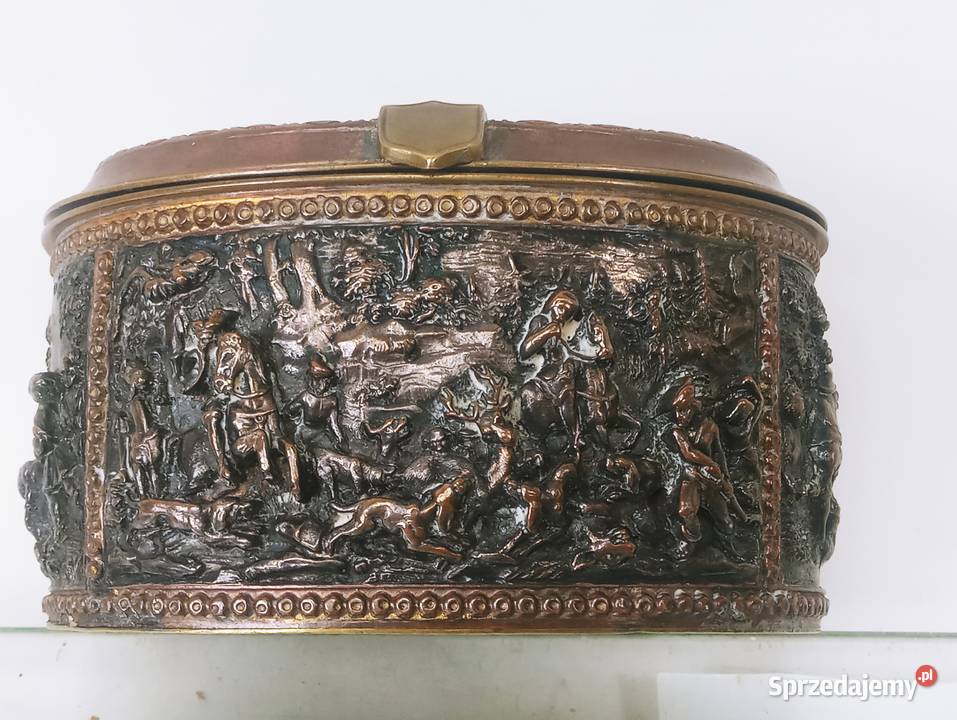 Szkatułka na Biżuterię Francja 19 w Antyki Nowa Sól sprzedam