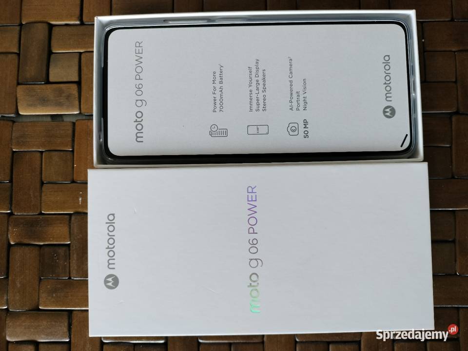 Telefon Motorola g06 power nowy Pionki