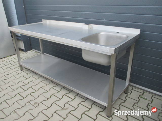 Zlew Gastronomiczny Z Półką Stół Komora Prawej wielkopolskie Ostrów Wielkopolski