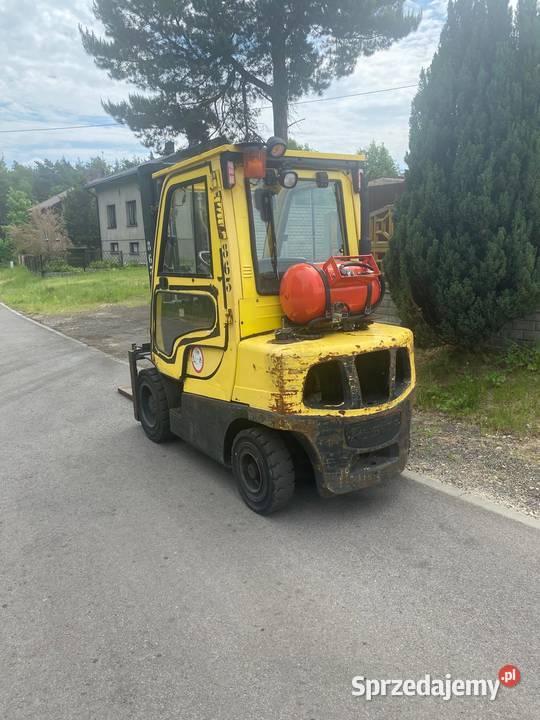 Wózek widłowy HYSTER H30FT gaz kabina przesuw śląskie Antonie sprzedam