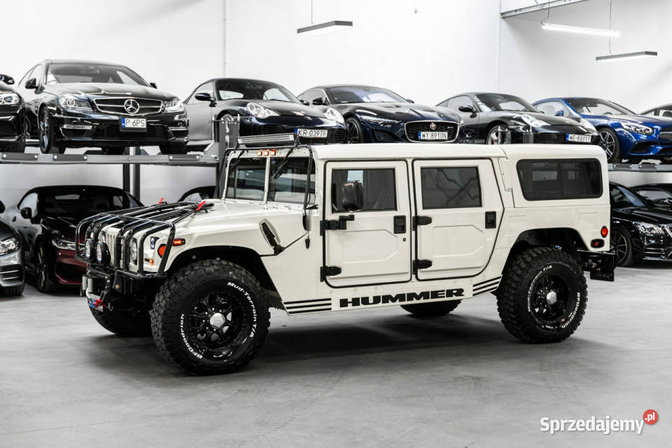 Hummer H1 Oryginalny cywilny Kolekcjonerski 2008 biały Węgrzce