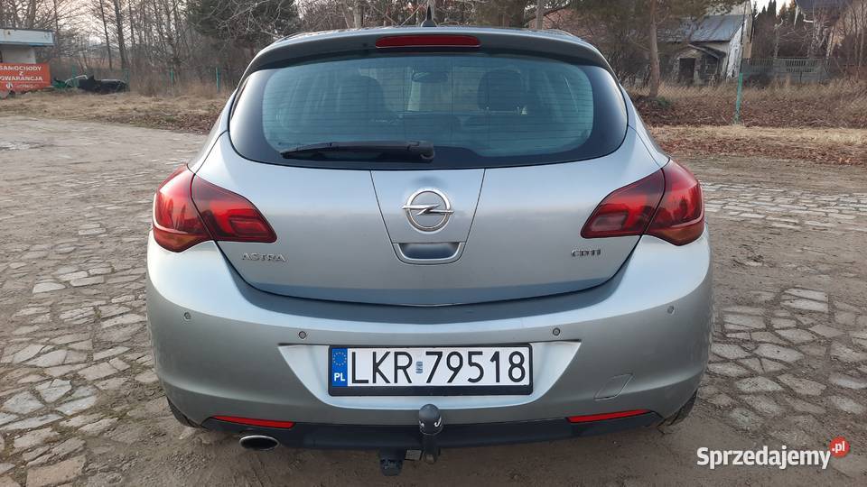 Opel Astra 20 CDTI Cosmo 160 Klima Alu Nawigacja komputer pokładowy Kraśnik