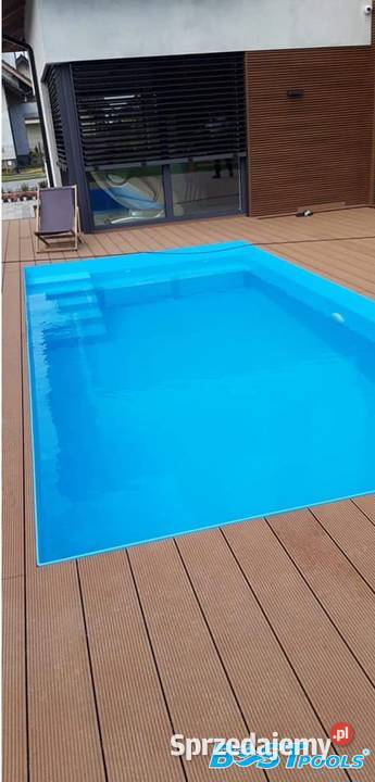 BASEN MARKI BESTPOOLS 4x25x15 polipropylen Baseny, balie i sauny sprzedam