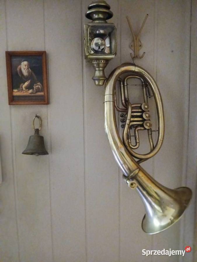 Mosiężna trąbka z futeralem Rezerwacja sprzedam