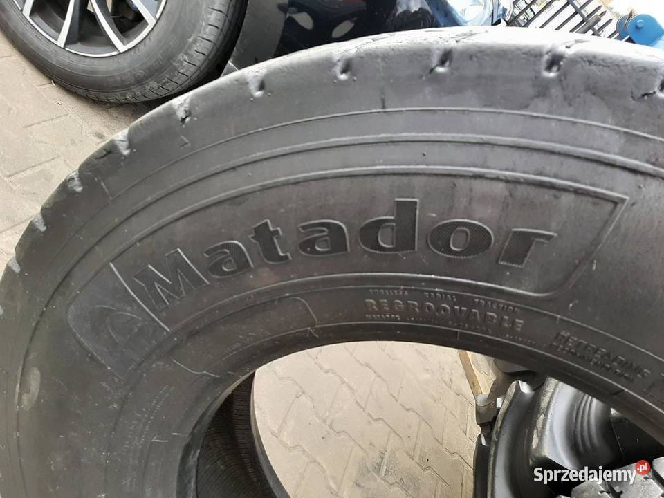 Opona używana ciężarowa 29580R225 MATADORT DHR4 Zaścianki sprzedam