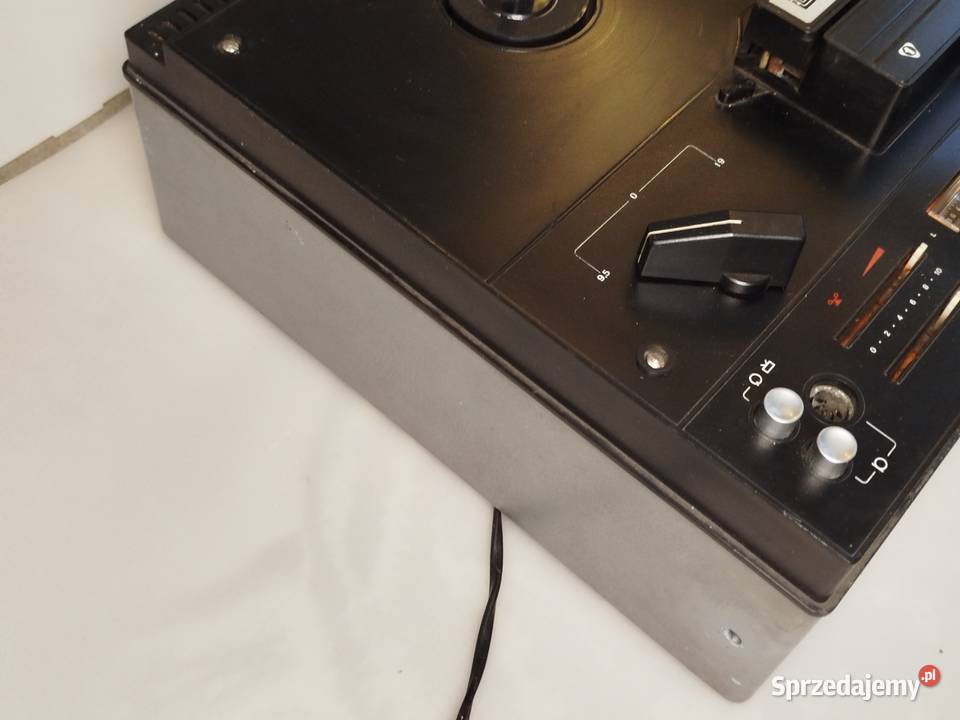 Retro magnetofon szpulowy Unitra Dama Pik Magnetofony Magnetofony Zgierz