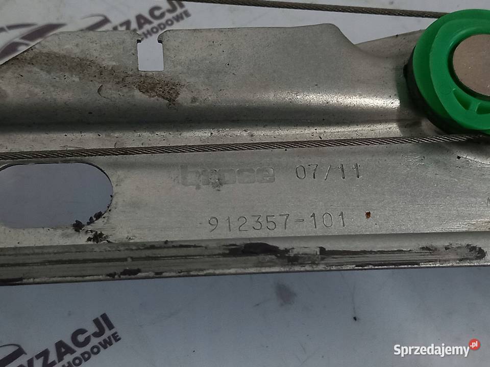 PEUGEOT 3008 mechanizm szyby prawy przód Kielce