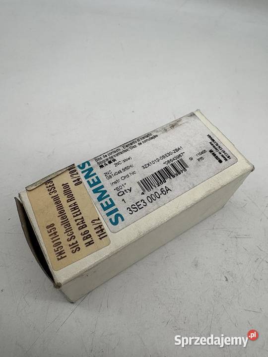 Siemens 3SE3 0006A Wyłącznik pozycyjny mazowieckie Warszawa