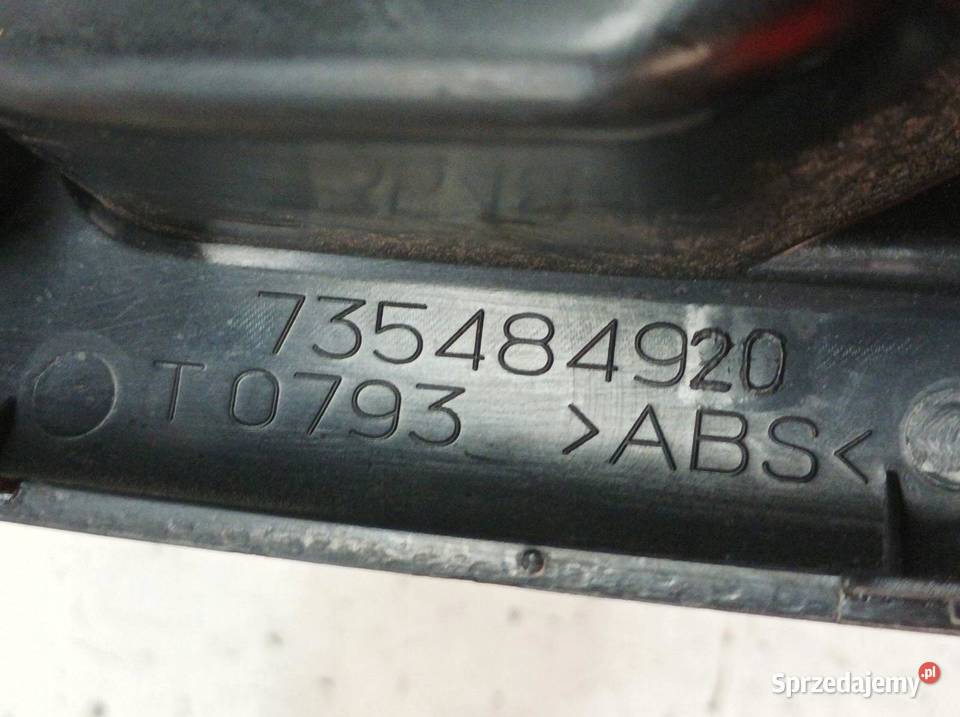 PRZEŁĄCZNIK SZYB 735484920 Fiat Doblo II 2009 Panele sterowania, przełączniki