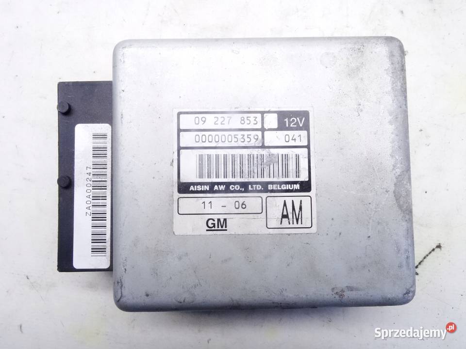 OPEL ASTRA G II STEROWNIK SKRZYNI 09227853 wielkopolskie Przemęt sprzedam