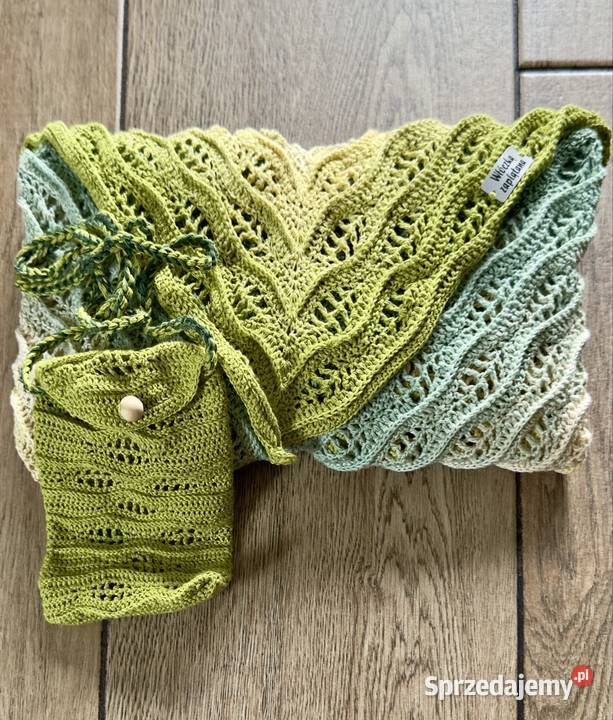 Chusta szydełkowa Królowa Górna