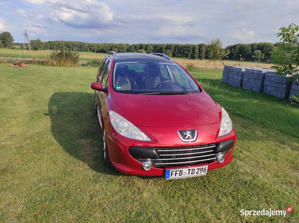 Peugeot 307 SW Wersja Oxygo 7 miejsc z hakiem