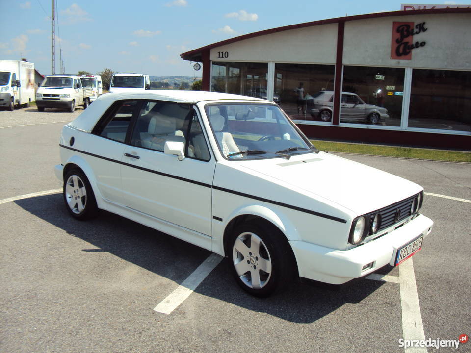 VOLKSWAGEN GOLF I CABRIO KARMANN Grodkowice