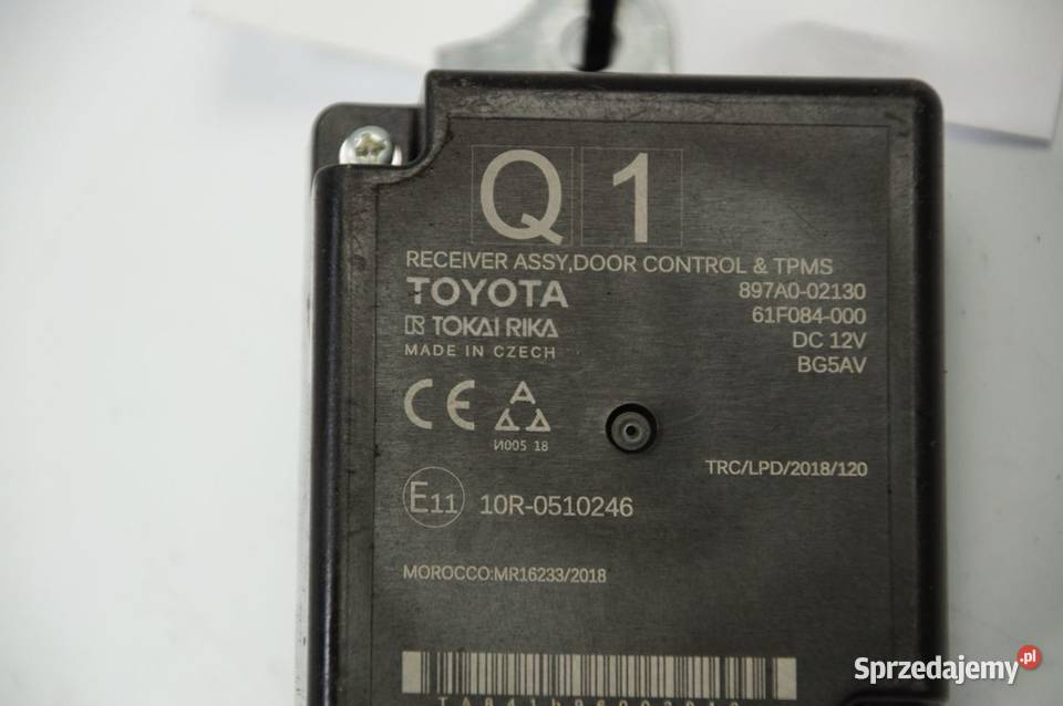 MODUŁ TOYOTA COROLLA E21 DRZWI 897A002130 sprzedam