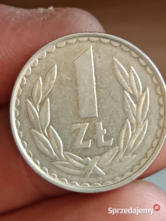 Sprzedam monetę 1 zloty 1983 lekka skrętka Chełm